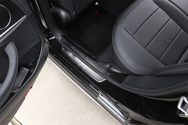 适用于奔驰2016-17款新e级迎宾踏板门槛条 e200l e300l内饰改装