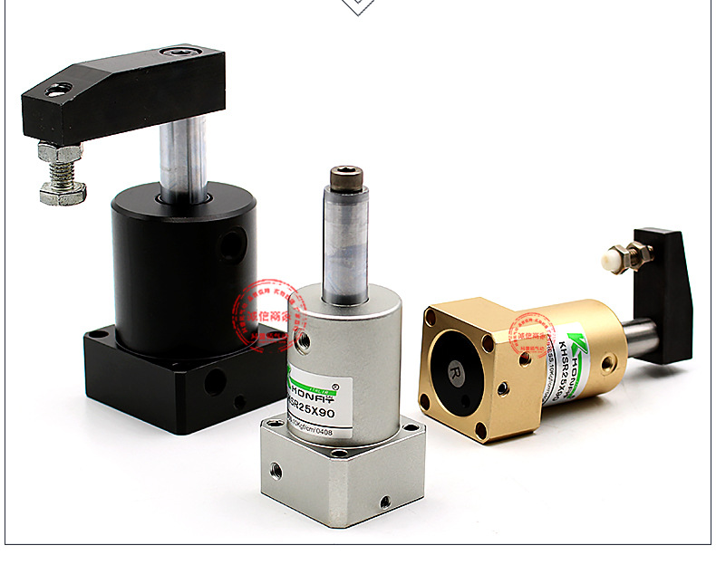 回转气缸 90 180度空压转角夹压缸 科蕾拓品牌转角旋转气缸批发