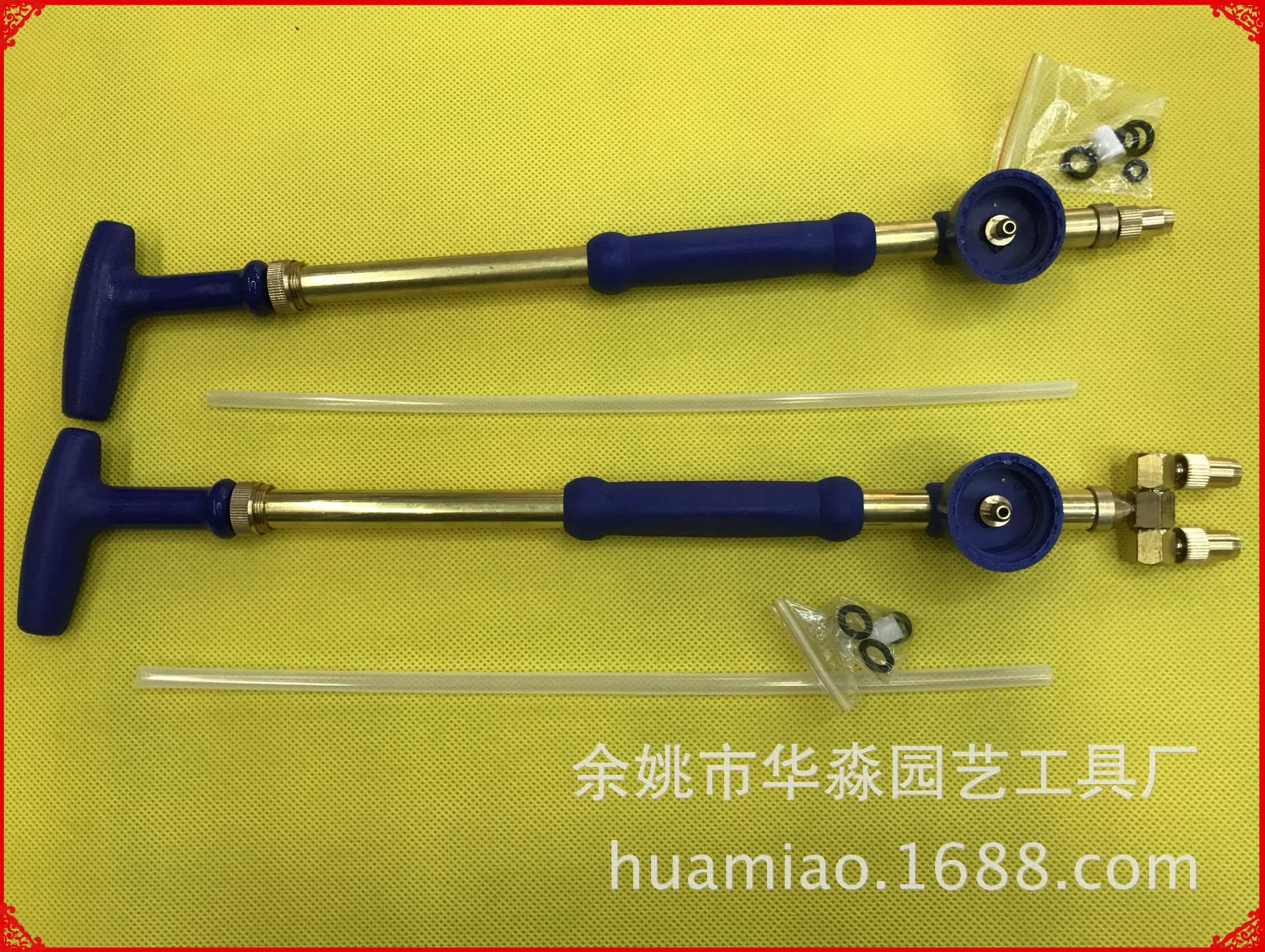 铜往复式喷雾器可乐瓶手推拉打气压力喷雾头喷壶头浇花消毒洒水