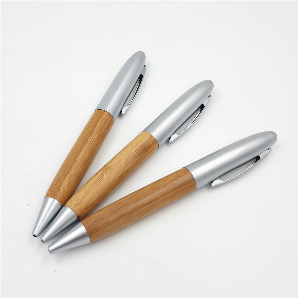 工厂直销竹子圆珠笔 竹制圆珠笔定做 学生毕业刻字礼物现货