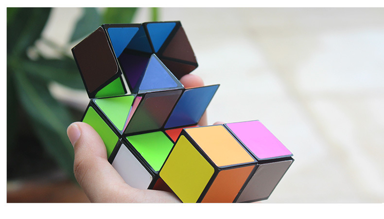 新奇创意magic cube彩色百变无限魔方定制减压解压块玩具热卖批发