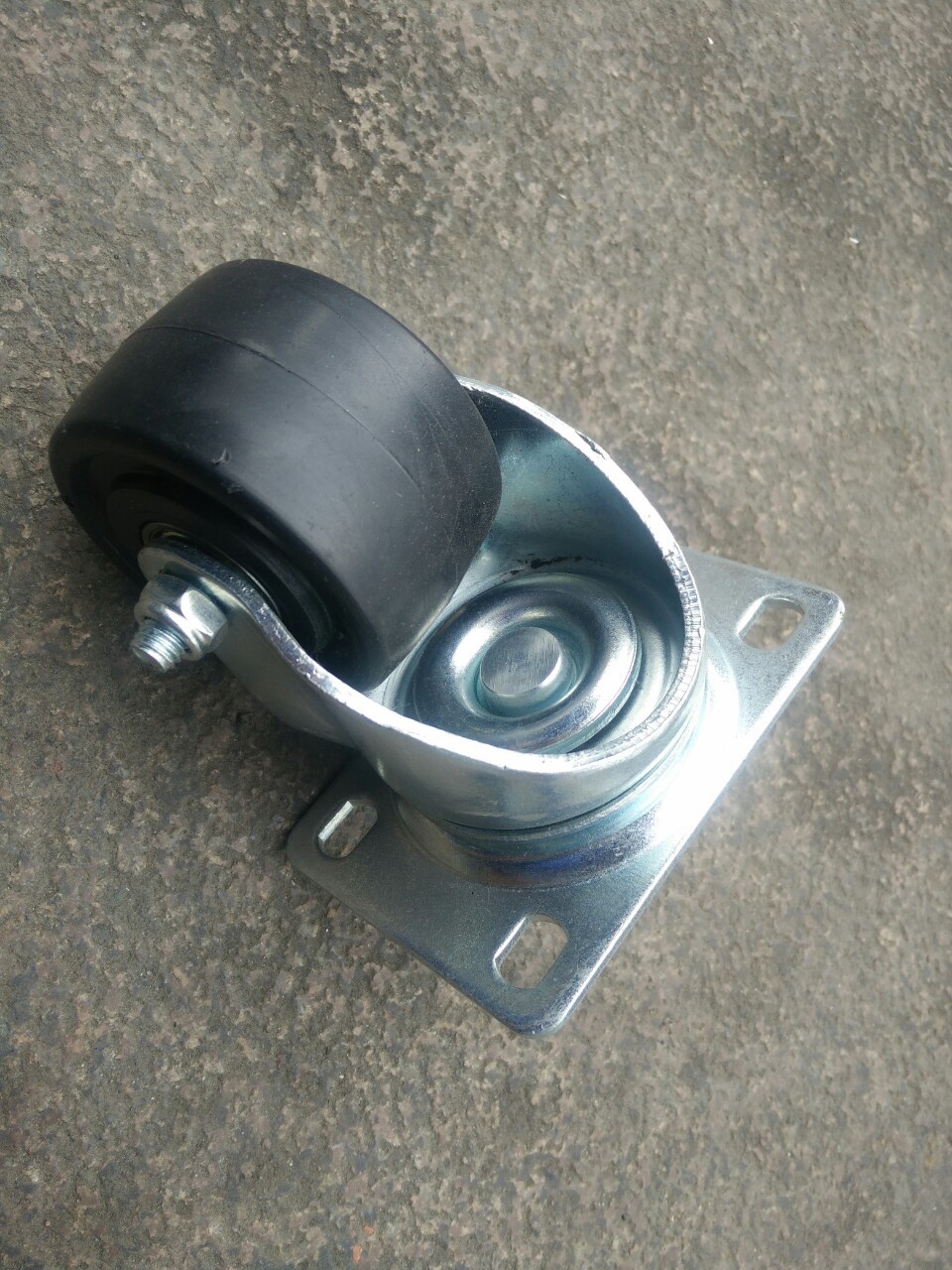 3寸牛仔脚轮批发 低重心尼龙东莞脚轮 双轴承万向机器脚轮