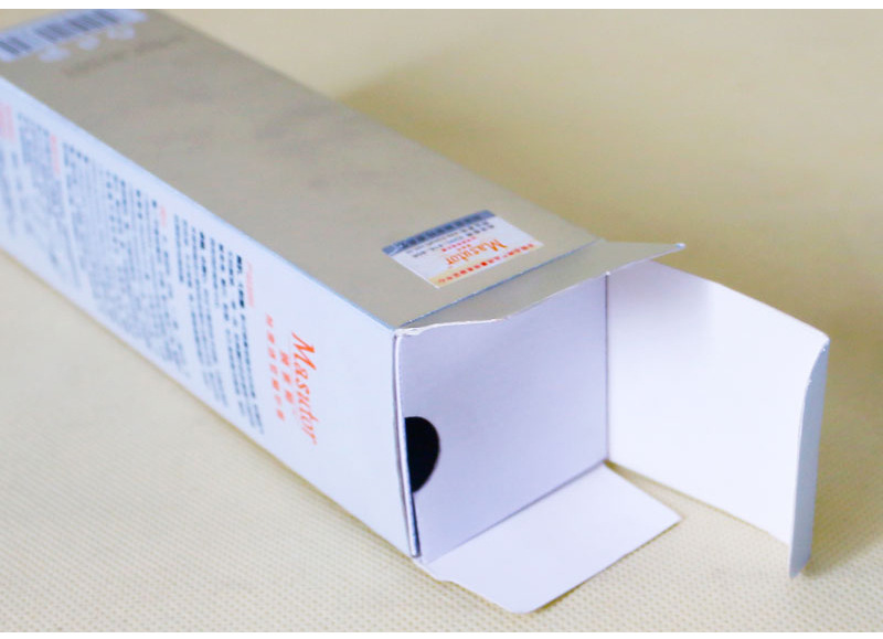 烫金银卡纸包装盒 防震内托洗面奶包装 精华水美白霜彩盒定做