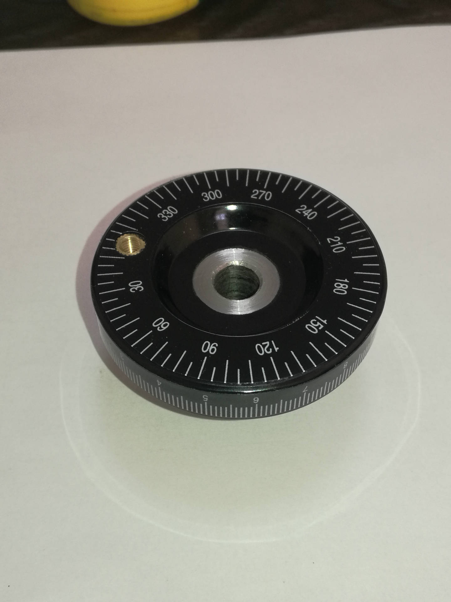 厂家供应刻度手轮 带角度刻度手轮 胶木手轮 机械配件 10*63