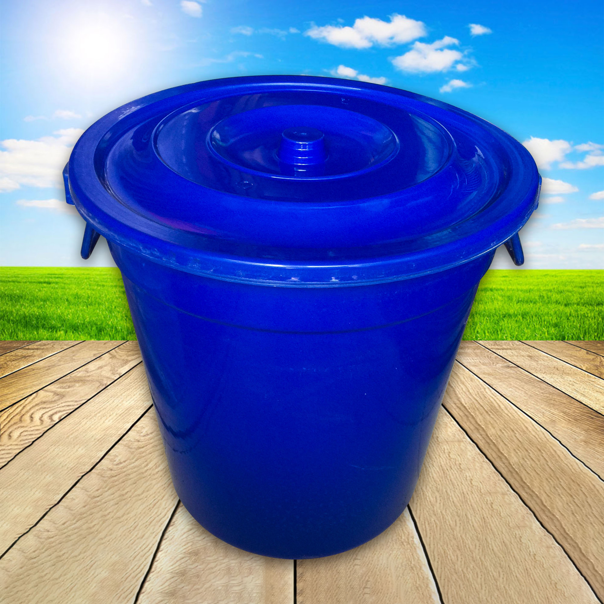 批发零售塑料垃圾桶圆形水桶水缸 耐压耐摔耐用