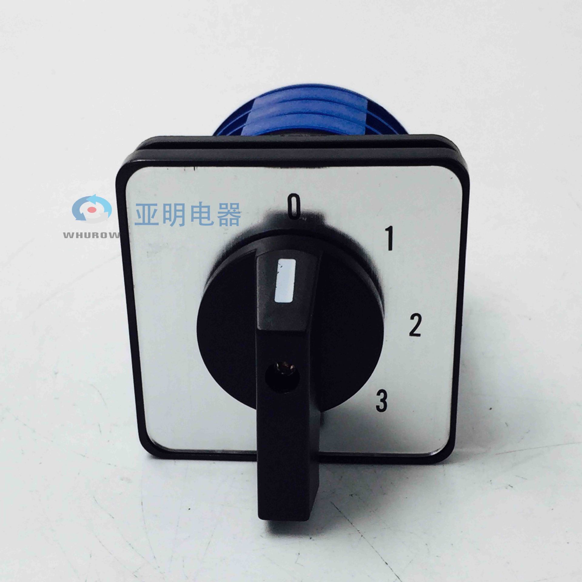 万能转换开关 四档 亚明电器开关旋转式 4节 银触点 ymw26-32/4