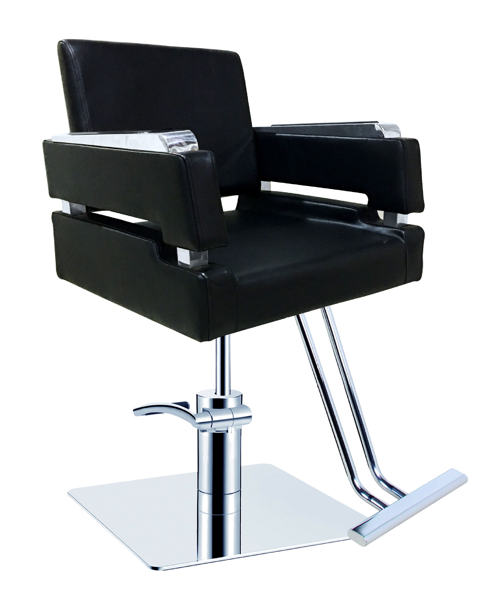 简约复古理发椅子美发凳可升降旋转美发椅理发店专用剪发椅发廊椅