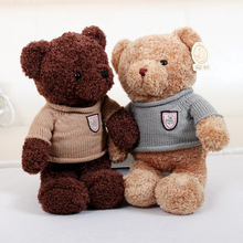 厂家直销泰迪熊玩具毛绒公仔布娃娃熊玩偶婚庆活动礼品抱枕布娃娃