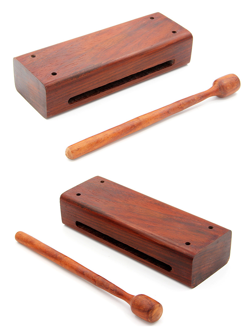 新宝梆子乐器 红花梨中音南梆子 非洲紫檀戏剧方梆子 京剧梆子