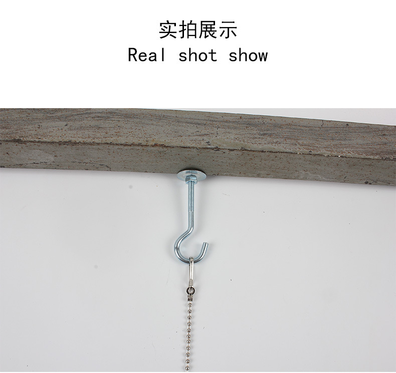 兰花钩金属挂钩 天花板铁飞机膨胀螺丝吊旗杆海报架悬挂配件吊钩