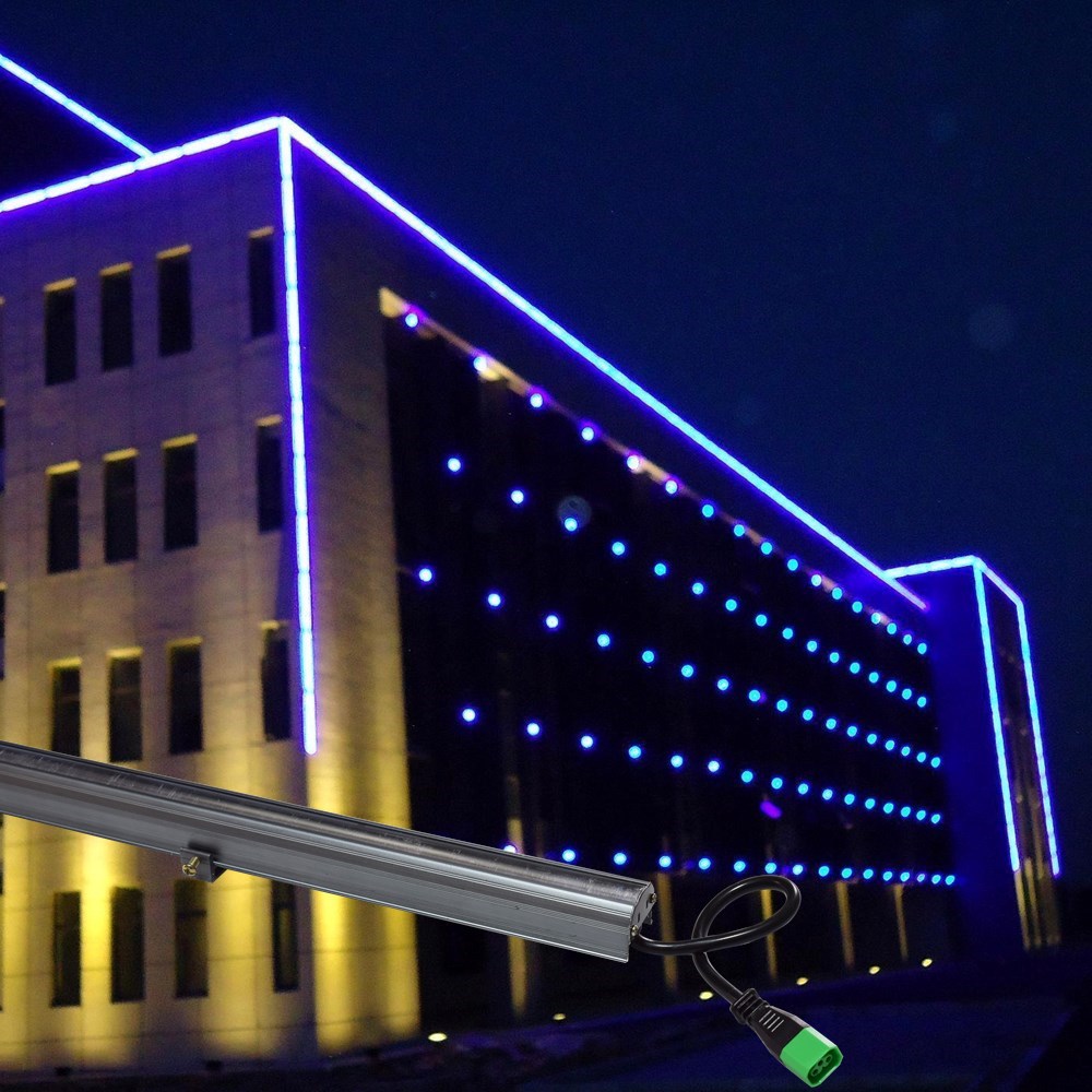 led线条灯轮廓亮化洗墙灯 rgb外控6段8段16段及单色 厂家直销