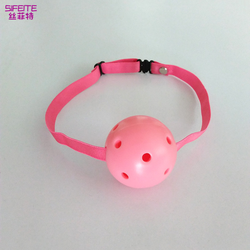 热卖情趣用品成人空心环保硅胶口球口塞女用保健器具批发