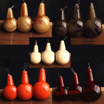 名都文玩三通佛头象牙血珀牛骨蜜蜡佛头羊角配饰diy配件厂家直销