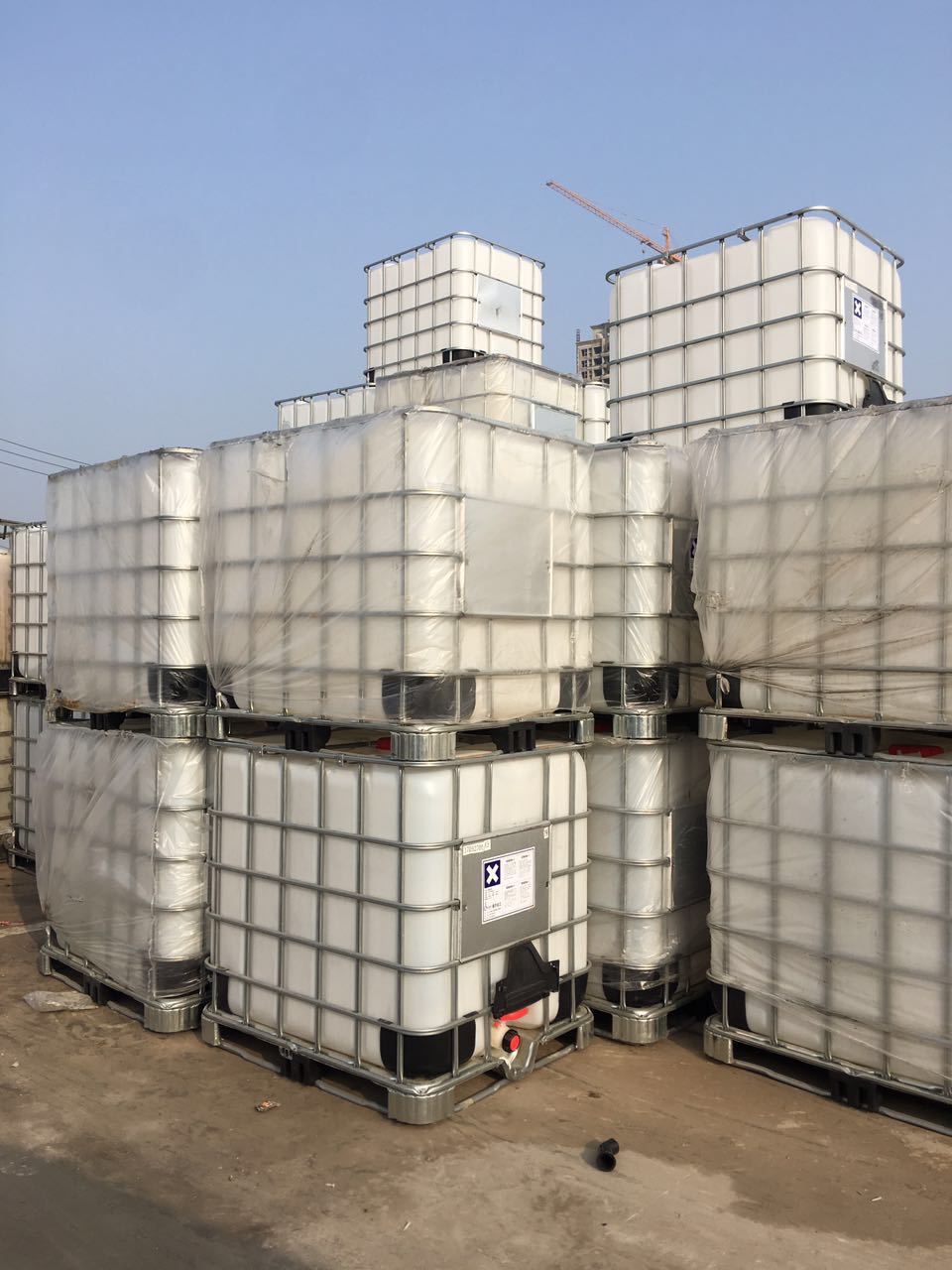 回收二手吨桶塑料桶塑料罐1000l桶铁架桶尿素液桶燃料桶