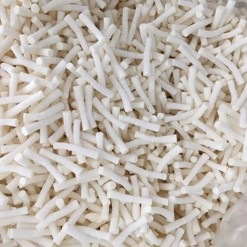 乳胶切块乳胶颗粒沙发边角料乳胶枕孔丁碎乳胶真空压缩包装批发