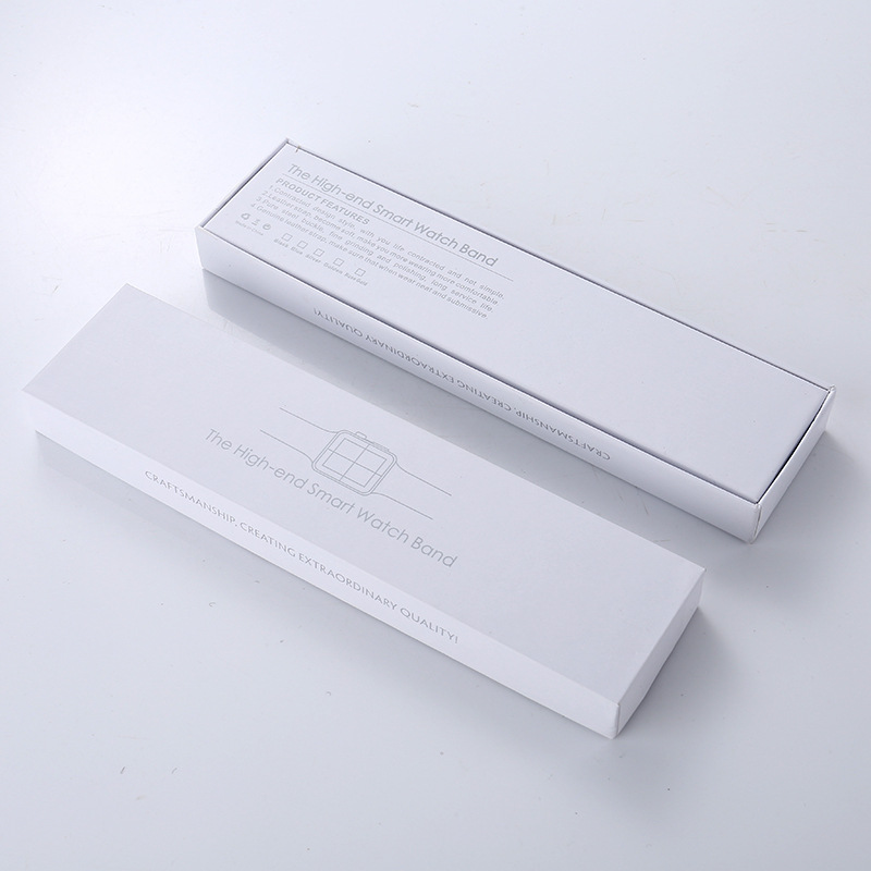 适用苹果手表iwatch表带包装盒天地盖通用智能表带三星工厂直销