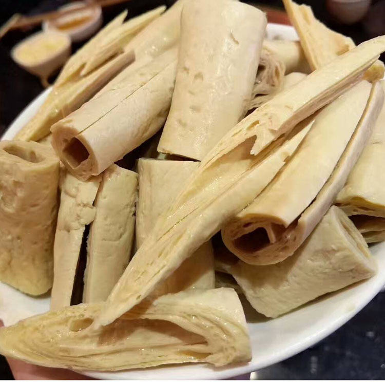 开江豆笋豆皮卷素食火锅菜豆腐皮非腐竹佐餐食材豆筋棒豆制品干货