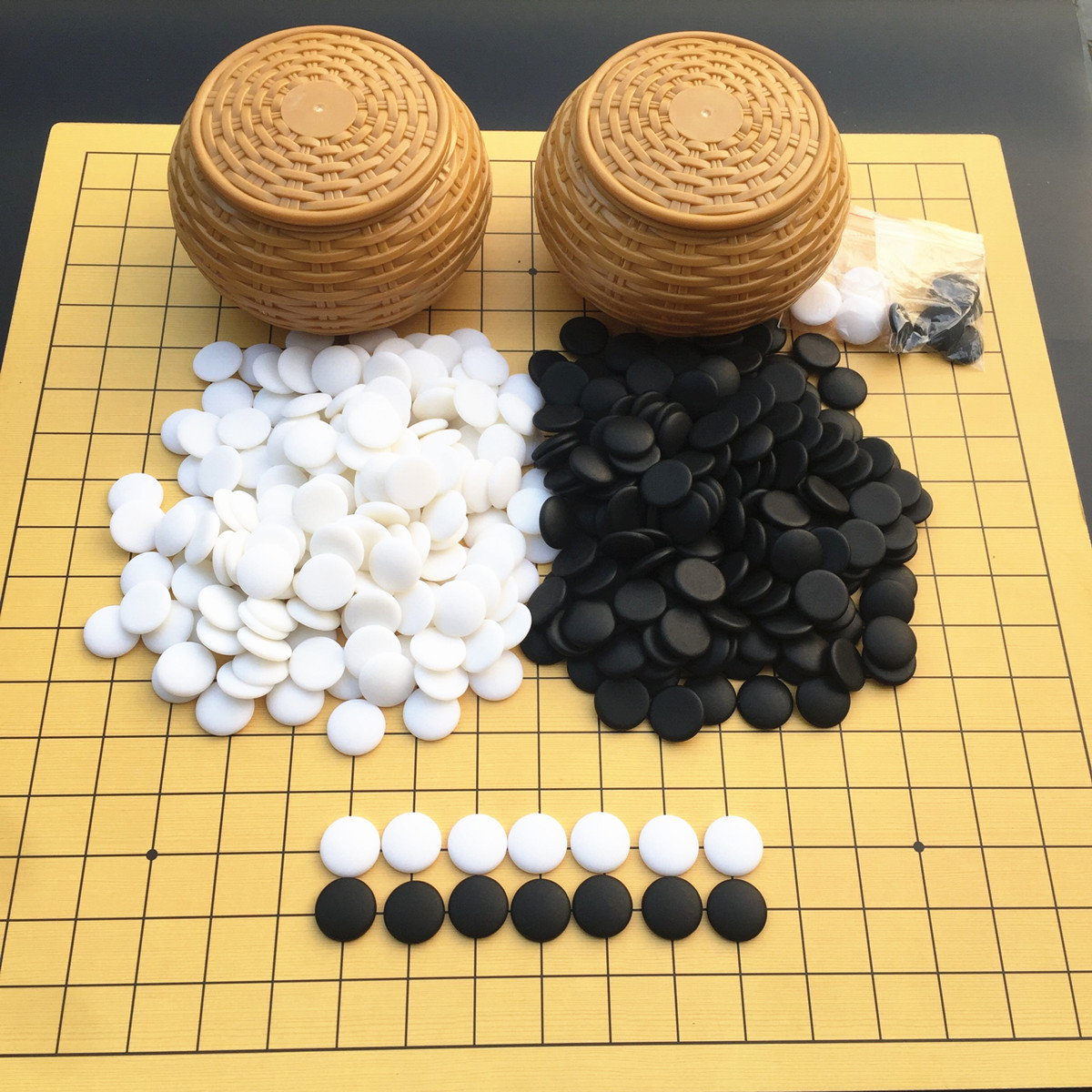 仿玉棋子磨砂棋子纯密胺棋子黑白棋子散装棋子优质棋子围棋五子棋