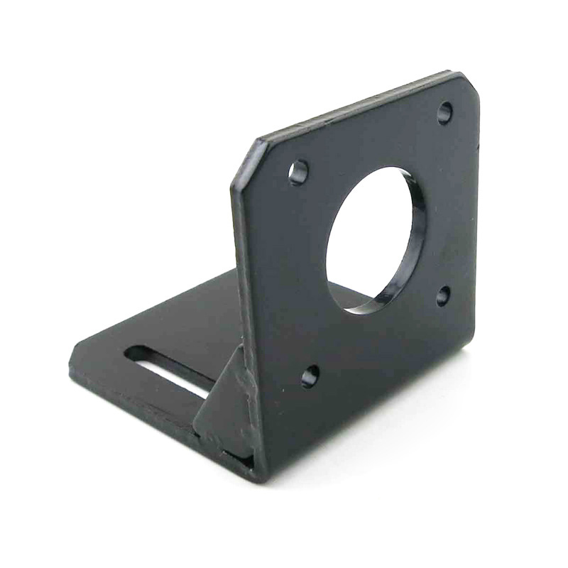 42步进电机支架 铝合金固定架 金属支架 电机座 智能车马达配件