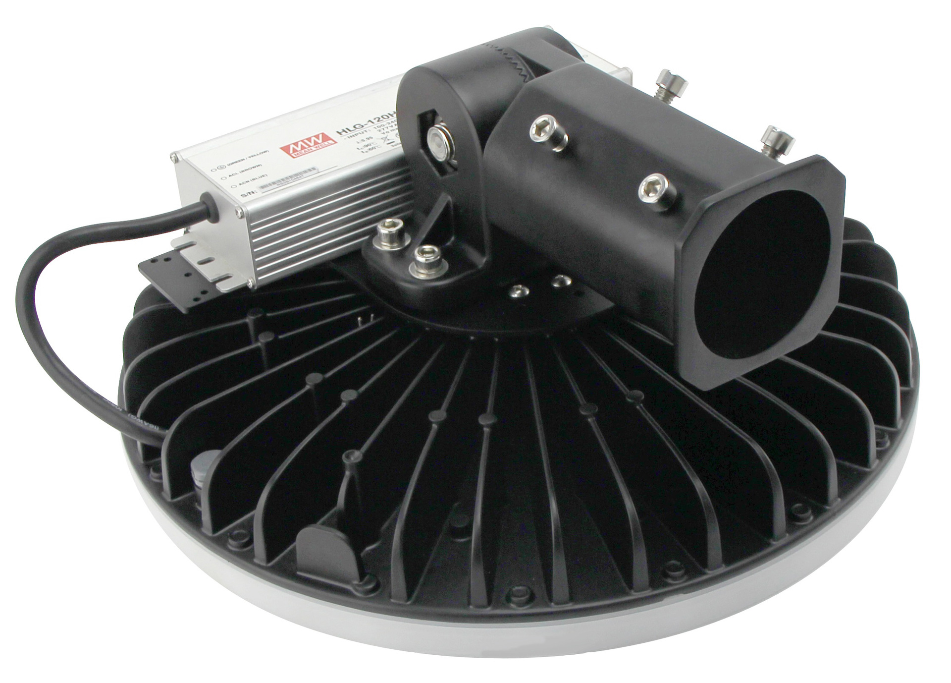 80wufo路灯外壳 led高杆外壳 100w圆形路灯外壳 圆形压铸路灯外壳