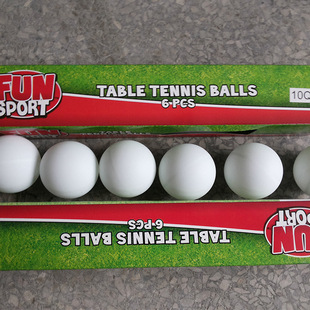 乒乓球胶皮 定做eom赛璐珞国际标准训练球 批发彩盒6只装乒乓球