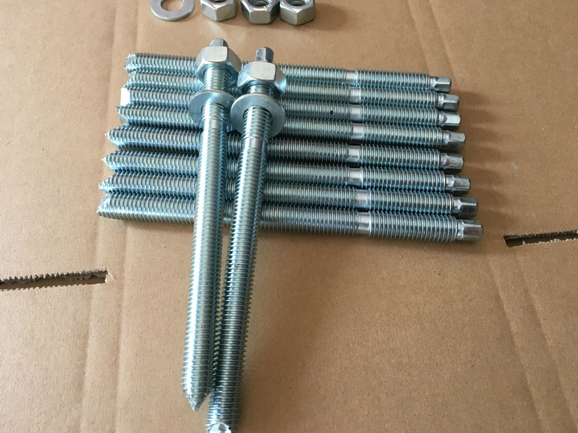 8s高强化学锚栓m20*260 钢结构专用