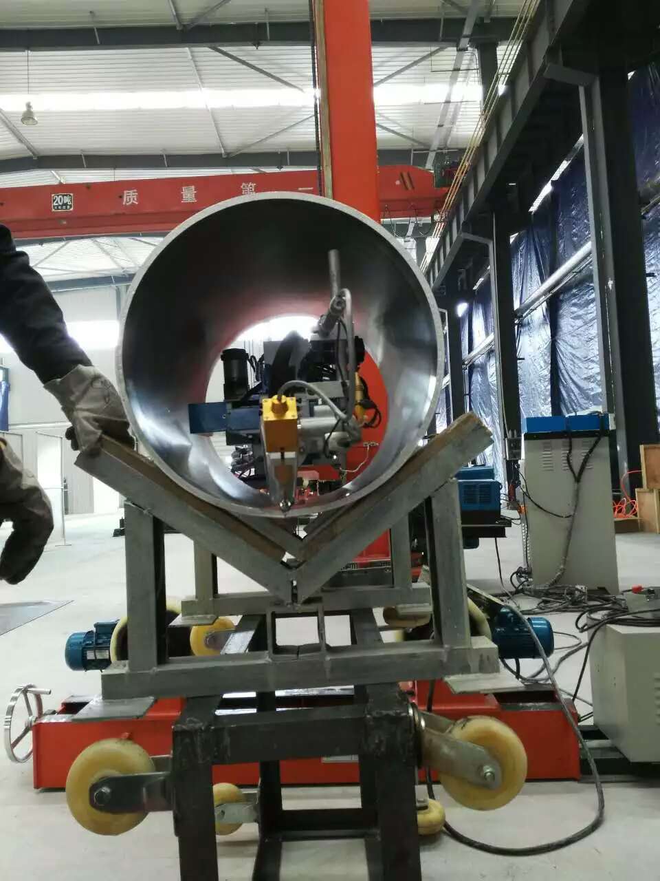 十字操作机埋弧焊环缝自动焊锅炉压力容器埋弧焊