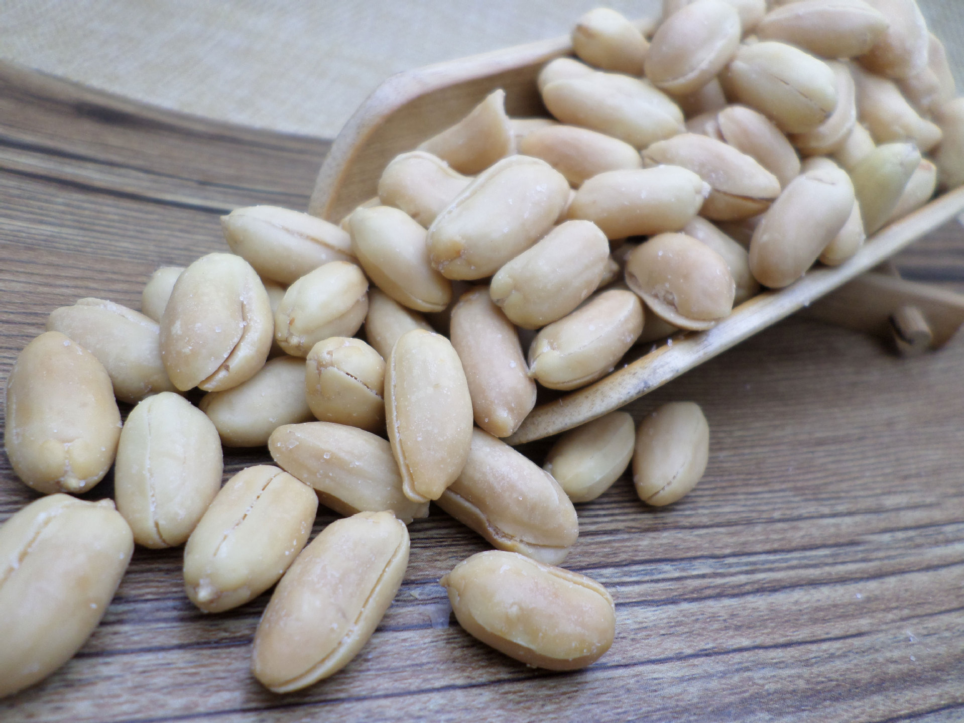 原味油炸花生仁 即食花生米 散装批发 山东休闲炒货食品厂家直销