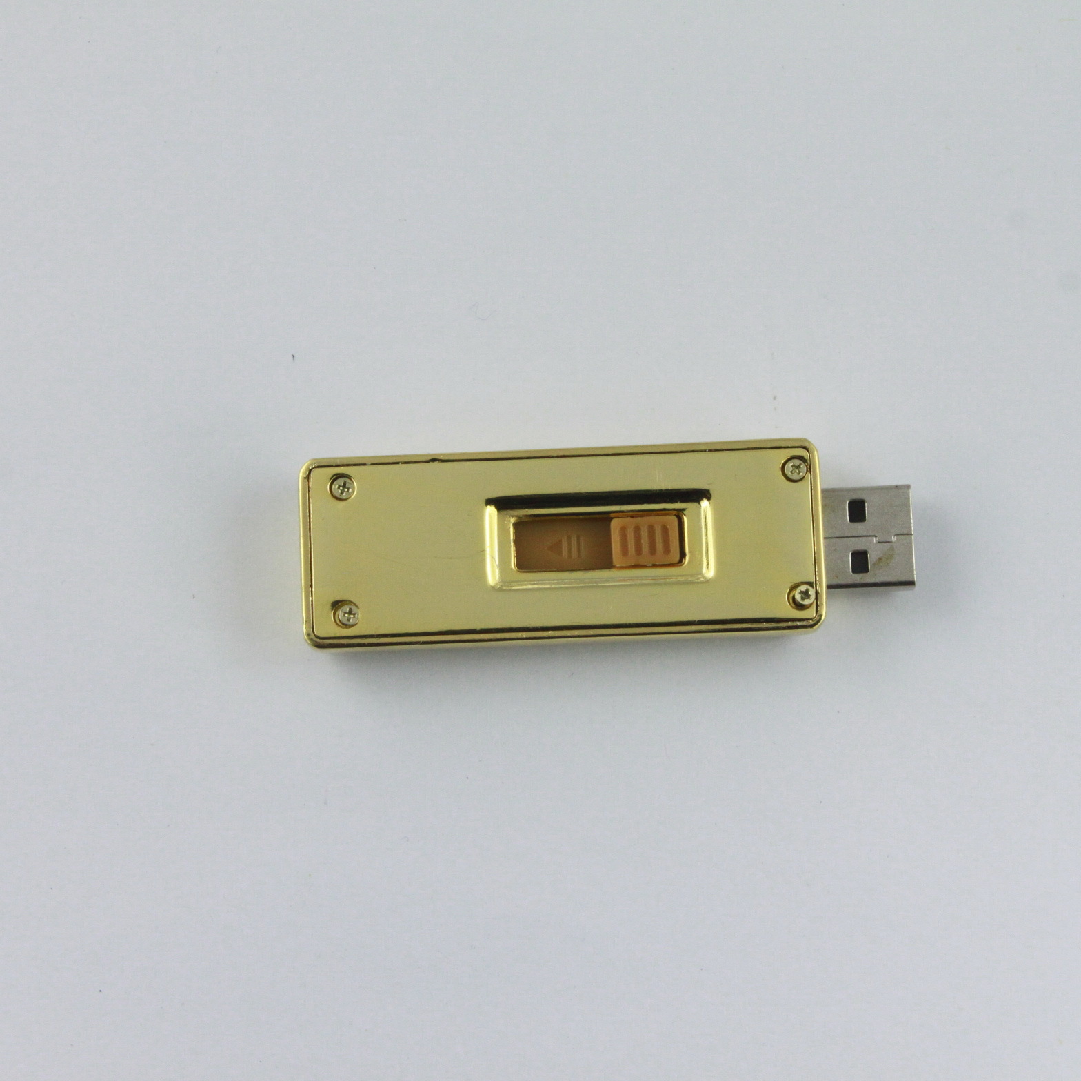 特价金属推拉u盘 金条u盘2g 黄金u盘金砖u盘批发可定制激光logo