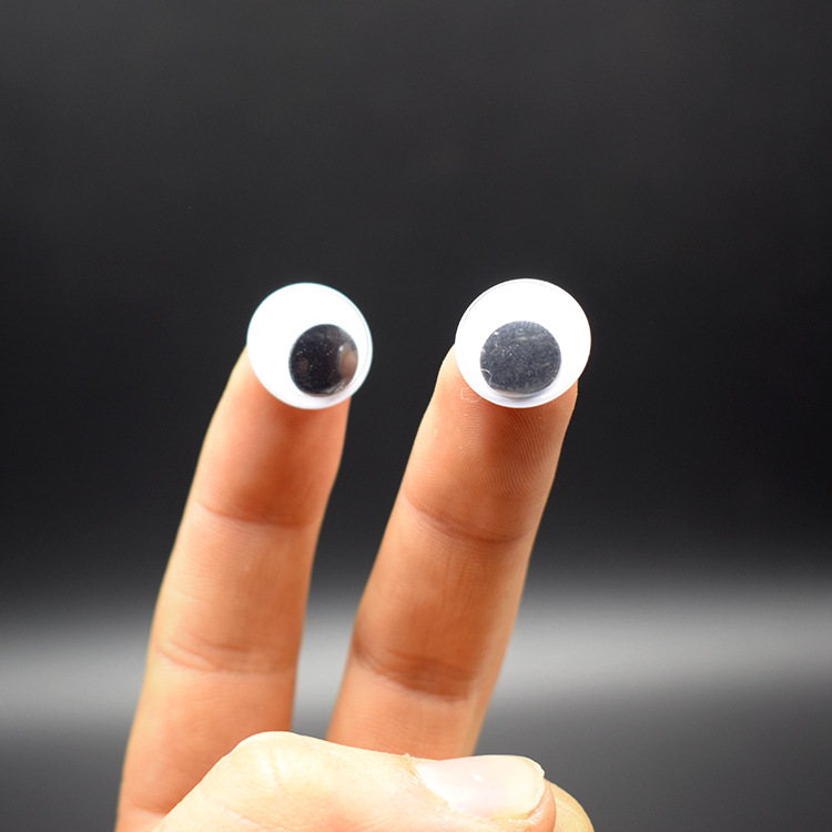 活动眼睛moving eye wiggling eyes 玩具动物假眼睛diy手工材料
