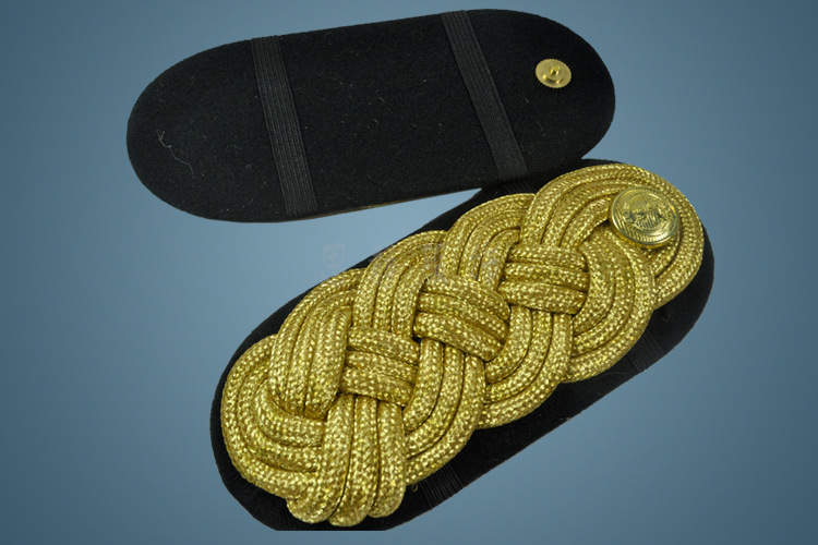 沙特军衔肩章手工编织肩章乐队演出肩牌国外军官制服配章军衔章