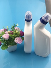 厂家供应 包装瓶批发 日化用品包装 500ml洁厕灵塑料瓶 加工定制