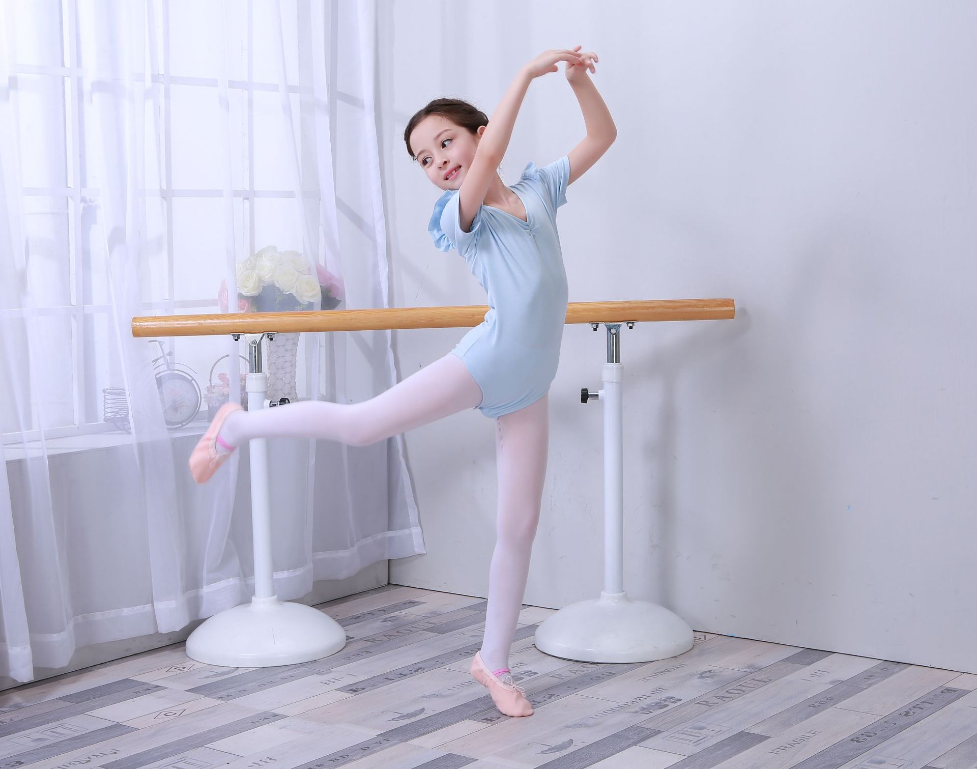 新款少儿舞裙女童考级形体服中国舞儿童舞蹈练功服长袖幼儿表演服