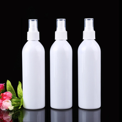 批发250ml白色喷头喷雾瓶 塑料化妆喷水瓶化妆水乳液瓶子