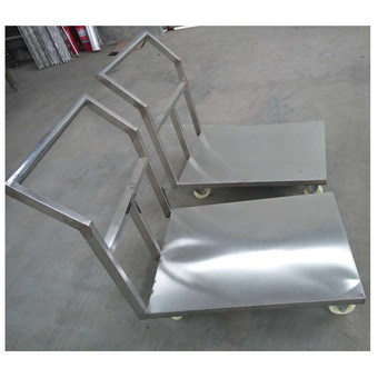 不锈钢小推车 厂家供应饮食加工设备配附件冷藏厂食品推车