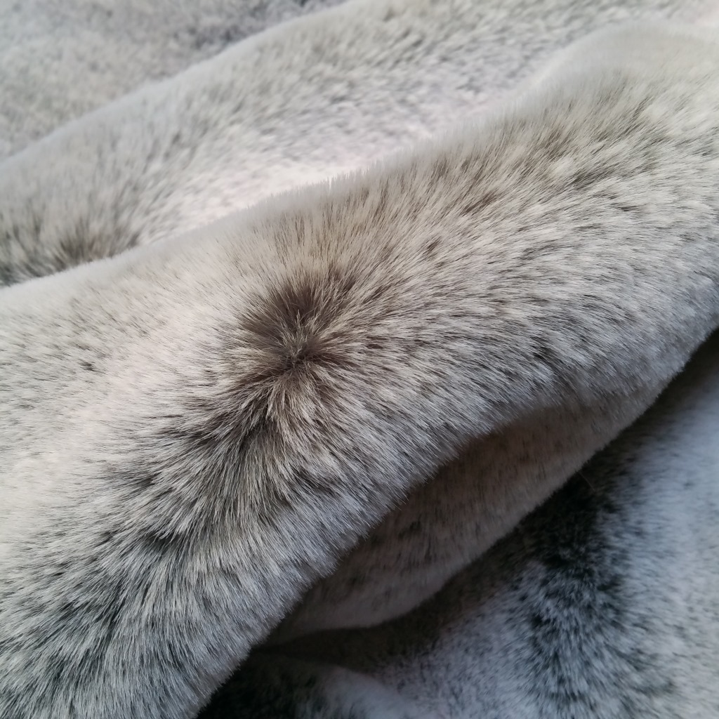 仿獭兔毛面料 仿真獭兔毛布料 仿兔皮草面料 白尖仿兔毛-阿里巴巴