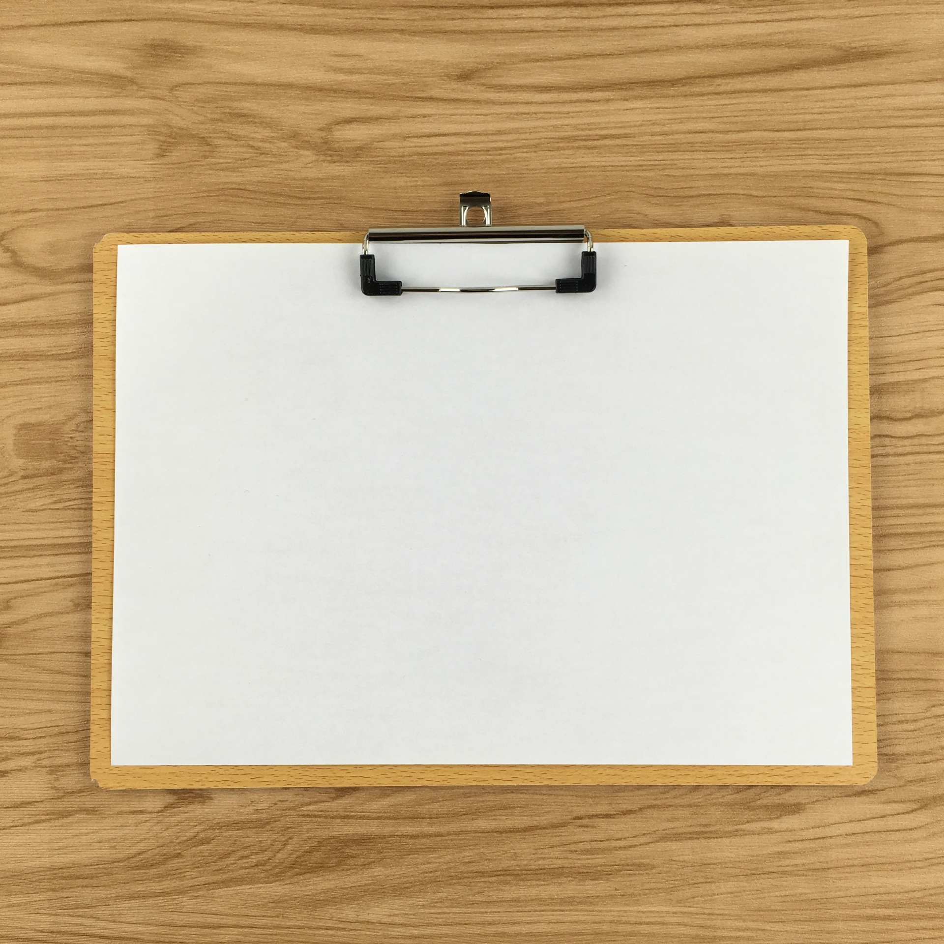 a4木板平头夹横版 高密度夹板写字办公菜单夹 学生本夹报告夹包邮