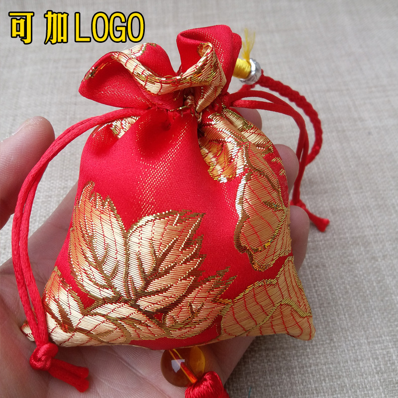 Huidimeng Factory Wholesale Dragon Boat Festival Sachet Sample Satin Pouch Lucky Bag Lavender Perfume Bag Portable Small Sachet