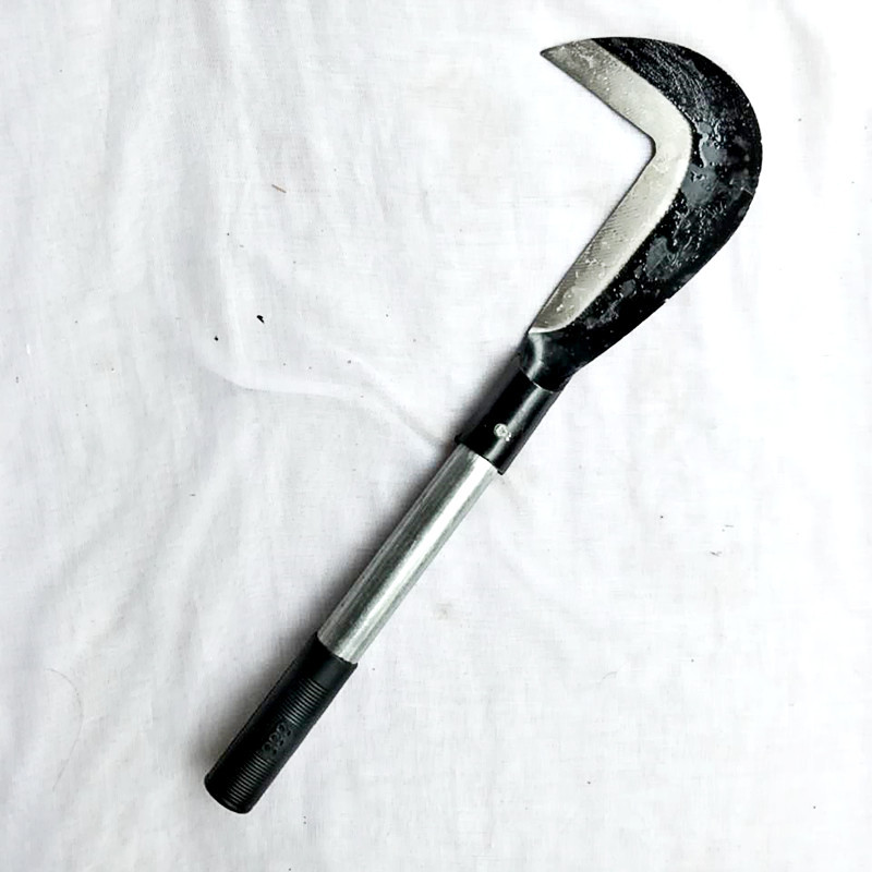 厂家直销丰达牌四六刀镰刀 砍柴刀635多功能农用刀7字型铁柄小勾