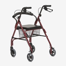 老人购物篮子拉车助步椅助行车带四轮带座老年市场买菜车助步推车