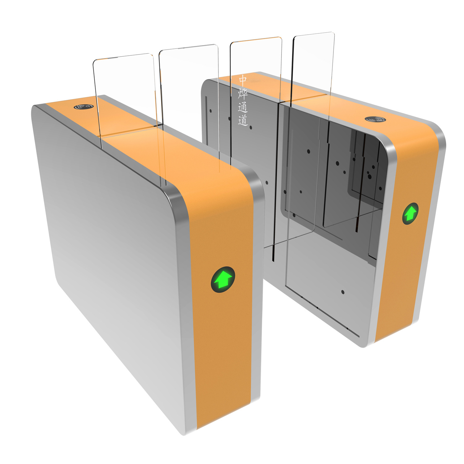 中烨品牌通道闸机平移门健身刷卡深圳十大闸机品牌