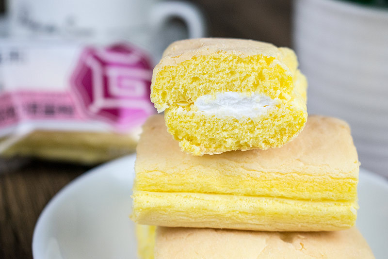 好运来迷你松塔蛋糕酸奶味2kg整箱松软面包早餐糕点小吃零食批发