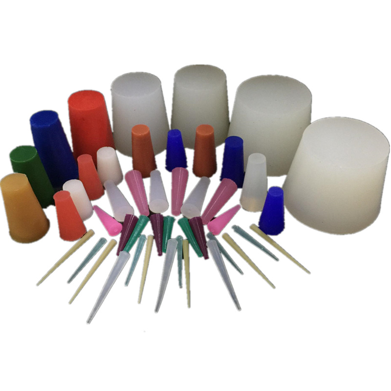 厂家生产定硅胶玻璃瓶内塞 耐高温防尘口服液瓶密封闭真空小塞子