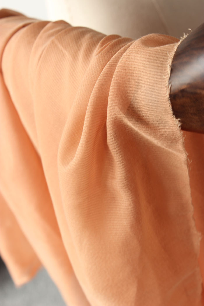 连衣裙布婚纱面料 肉色细条纹雪纺纱面料古装汉服 余单现货批发