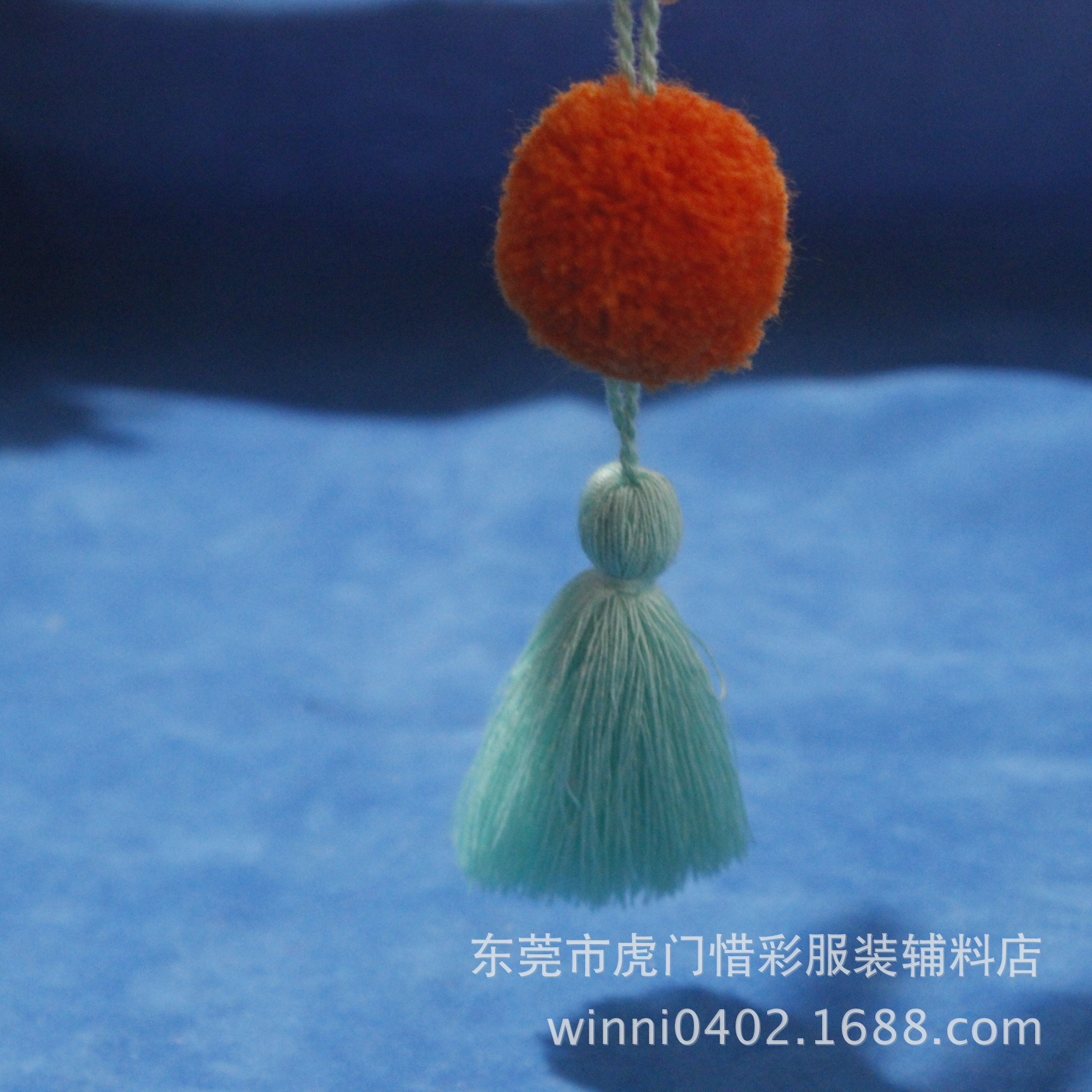 现货小批毛线球流苏挂饰毛线球 毛球工艺品 毛线球挂件 包包饰品