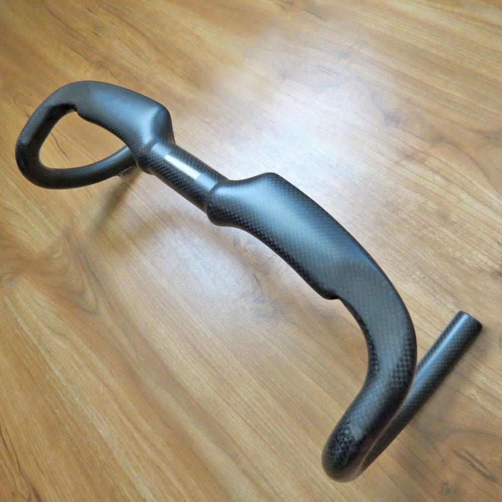 生产批发自行车配件碳纤维公路车车把手赛车跑车弯把接受diy定制