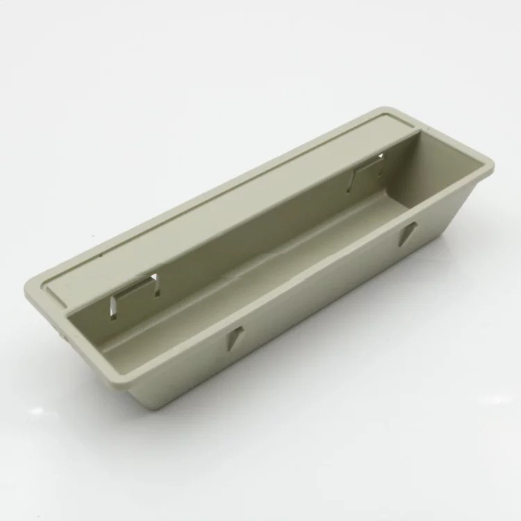 方形黑色塑料暗拉手 钢柜资料柜把手 档案柜扣手 抽屉钢柜拉手