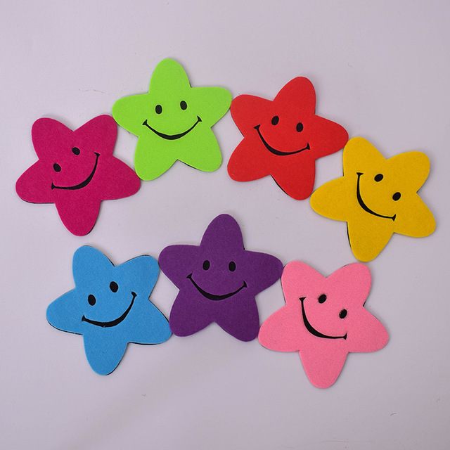 舞蹈道具笑脸五角星运动会开幕式道具六一大合唱演出幼儿园器械操