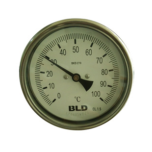 北京布莱迪bld 轴向 双金属温度计 wss-403 wss-413