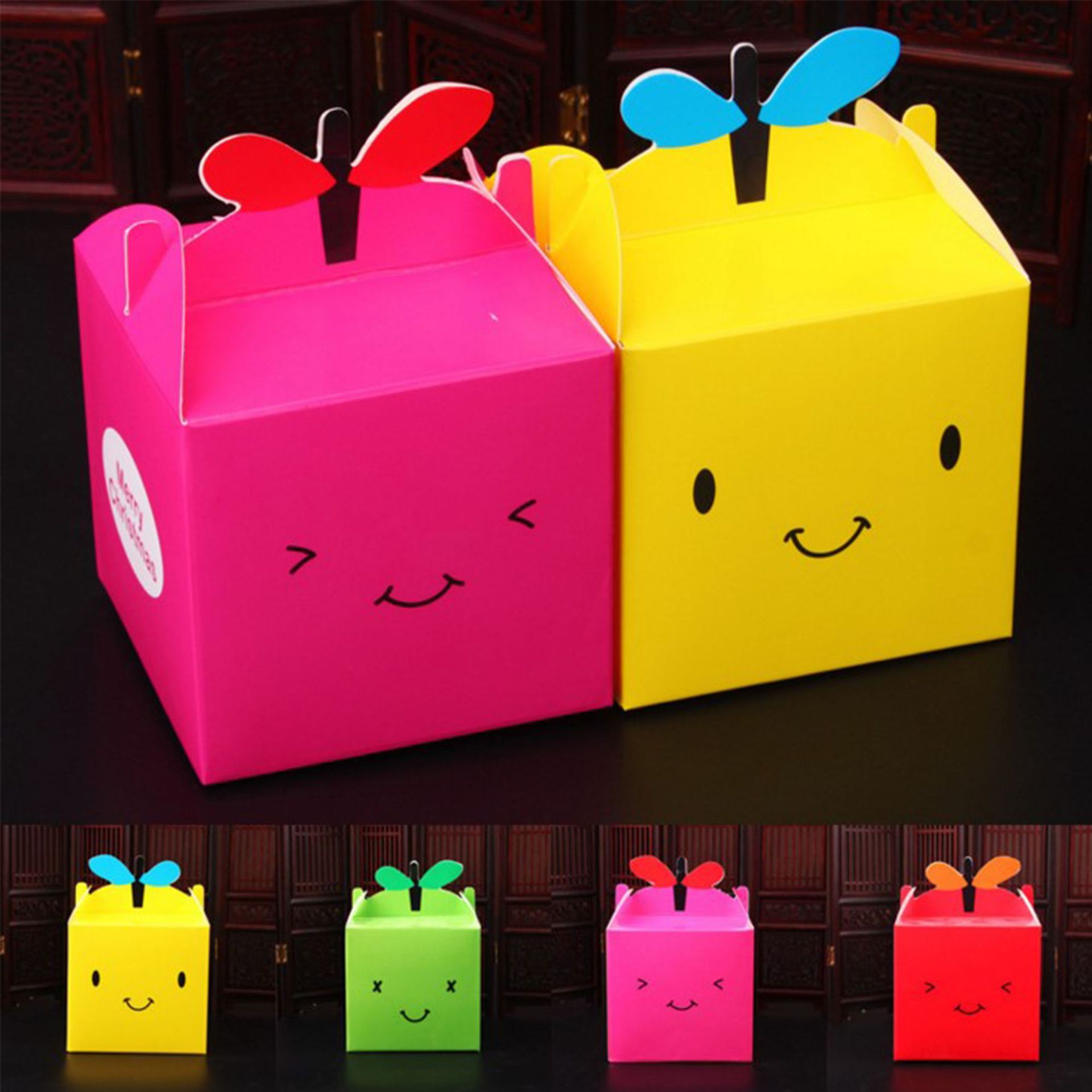 工厂定做圣诞节平安果礼品盒纸盒圣诞平果盒折叠糖果盒创意可定制